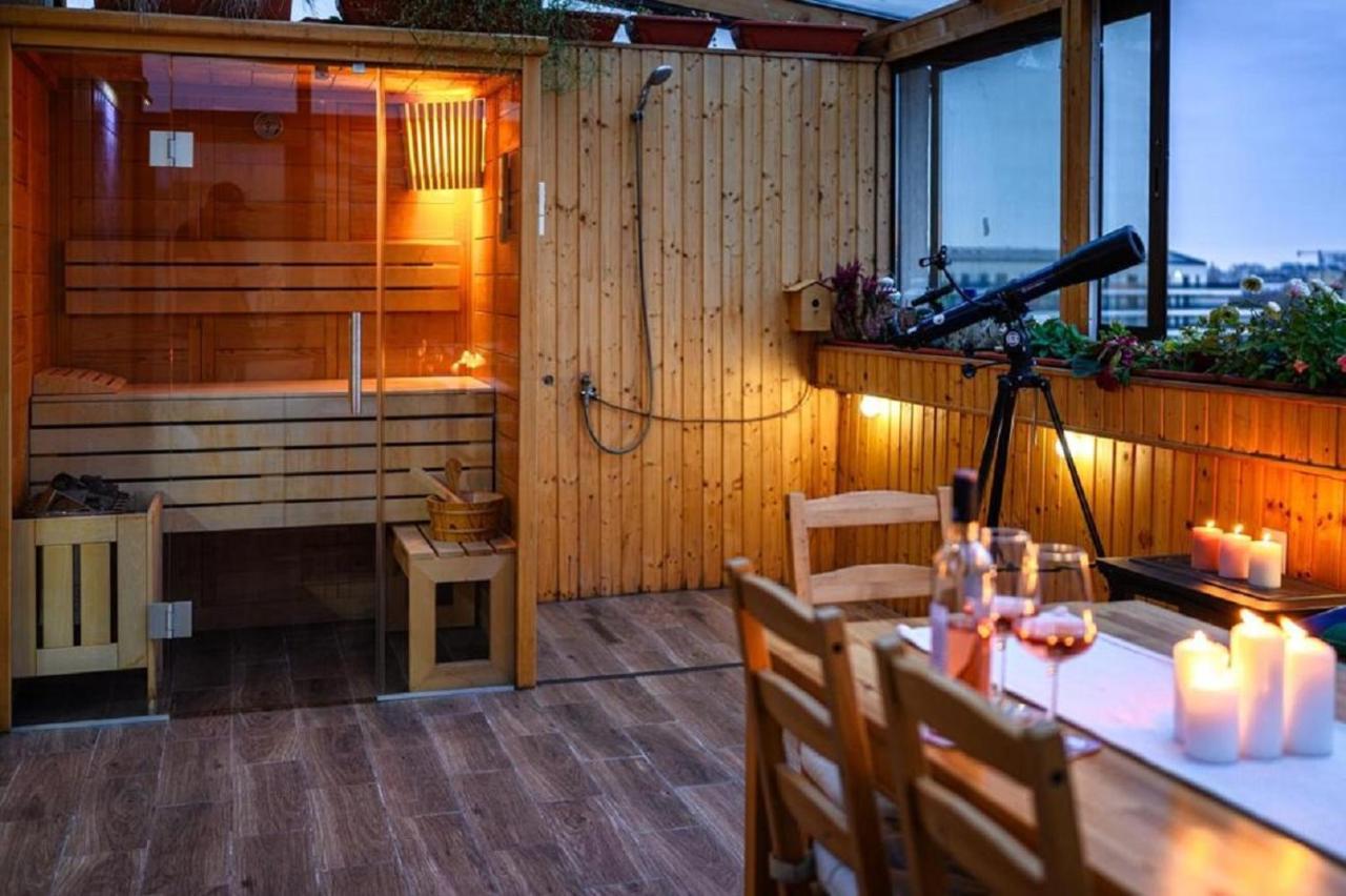 Bucharest Penthouse With Sauna And Terrace Eksteriør billede